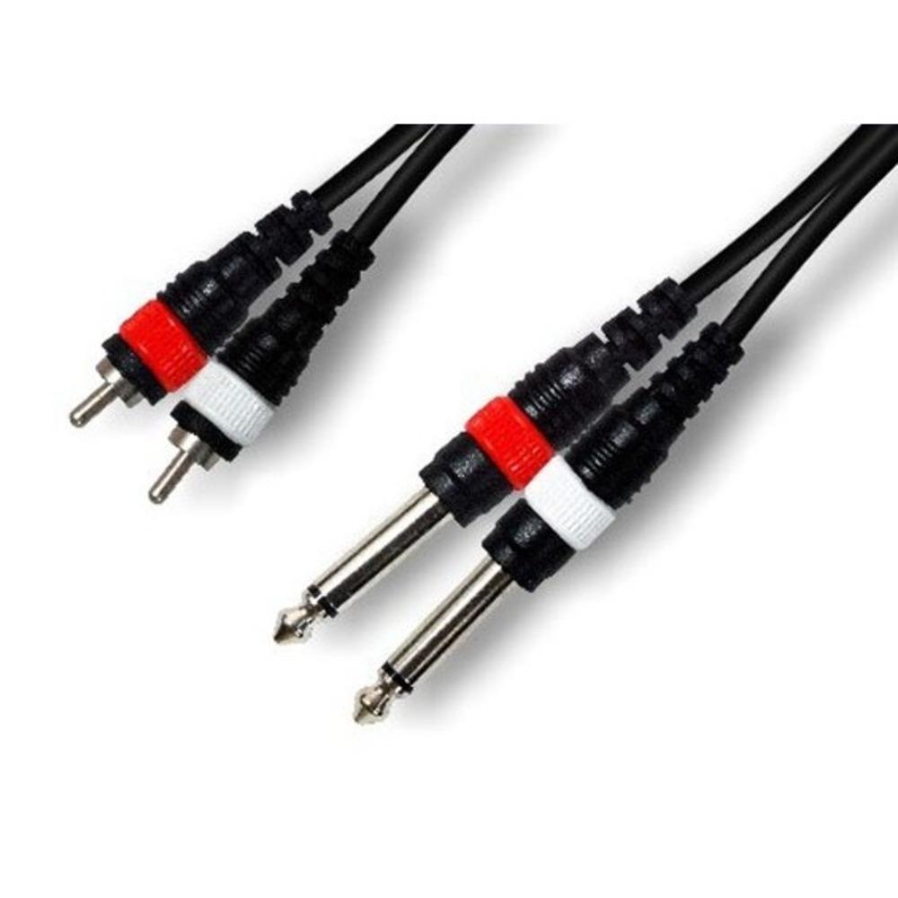 Кабель аудио 2xJack - 2xRCA Roxtone YCC010/3 3.0m
