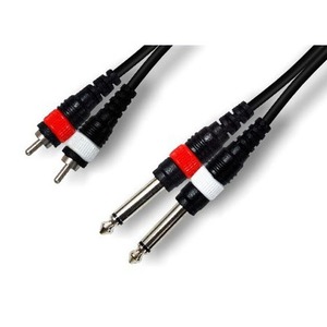 Кабель аудио 2xJack - 2xRCA Roxtone YCC010/3 3.0m