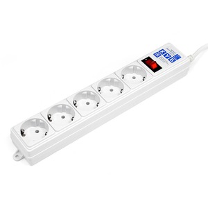 Сетевой фильтр Power Cube SPG-B-0,5М-WHITE 0.5m