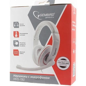 Компьютерная проводная гарнитура Gembird MHS-780