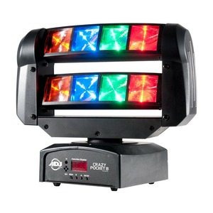 Прожектор полного движения LED American DJ Crazy Pocket 8