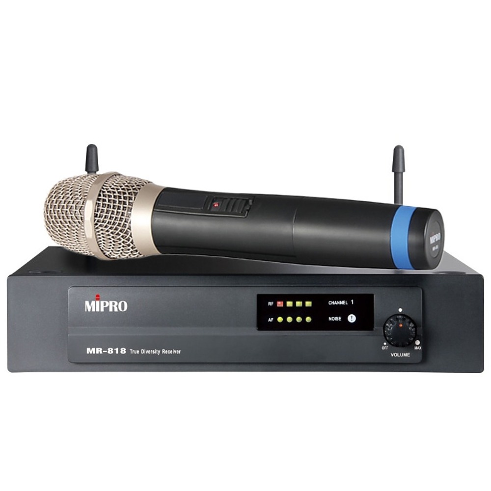 Радиосистема с ручным передатчиком MIPRO MR-818/MH-80 622.500 MHz True Diversity UHF