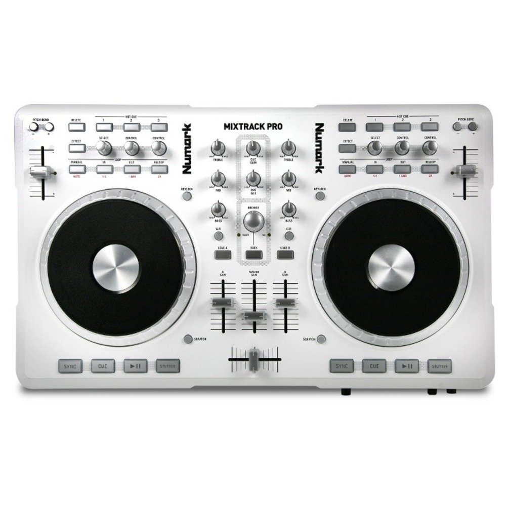 DJ контроллер NUMARK MixTrack Pro White Limited Edition