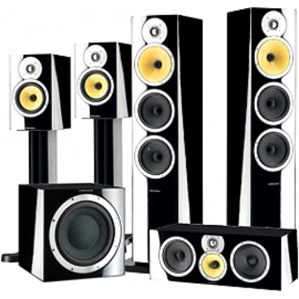 Комплект акустических систем B&W CM9 Theatre Set Gloss Black