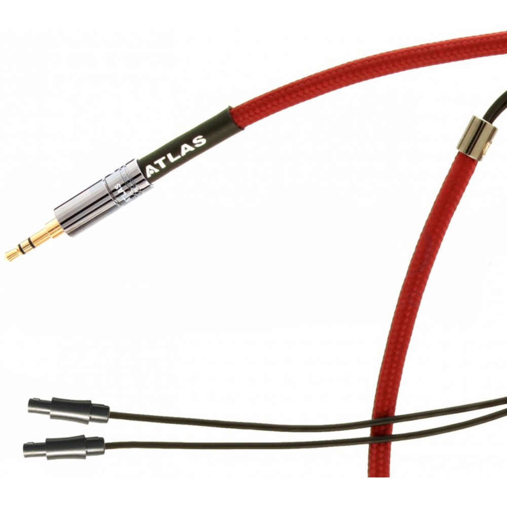 Сменный кабель для наушников Atlas Cables Zeno Metik 1:2 (3.5mm - push-pull) 3.0m