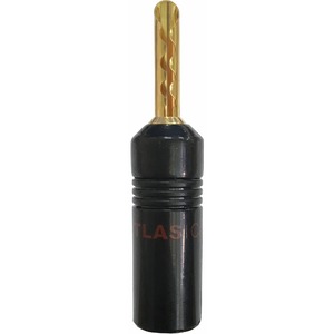 Разъем "Банана" Atlas Cables Black Plastic Z-Plug Crimp Red