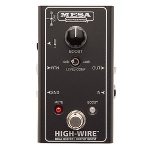 Гитарная педаль эффектов/ примочка MESA BOOGIE HIGH-WIRE DUAL BUFFER & OUTPUT BOOST