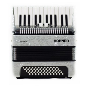 Аккордеон Hohner The New Bravo II 60 (A16951) white