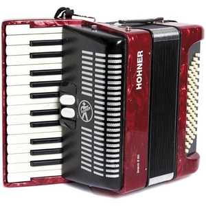 Аккордеон Hohner The New Bravo II 60 (A16971) red