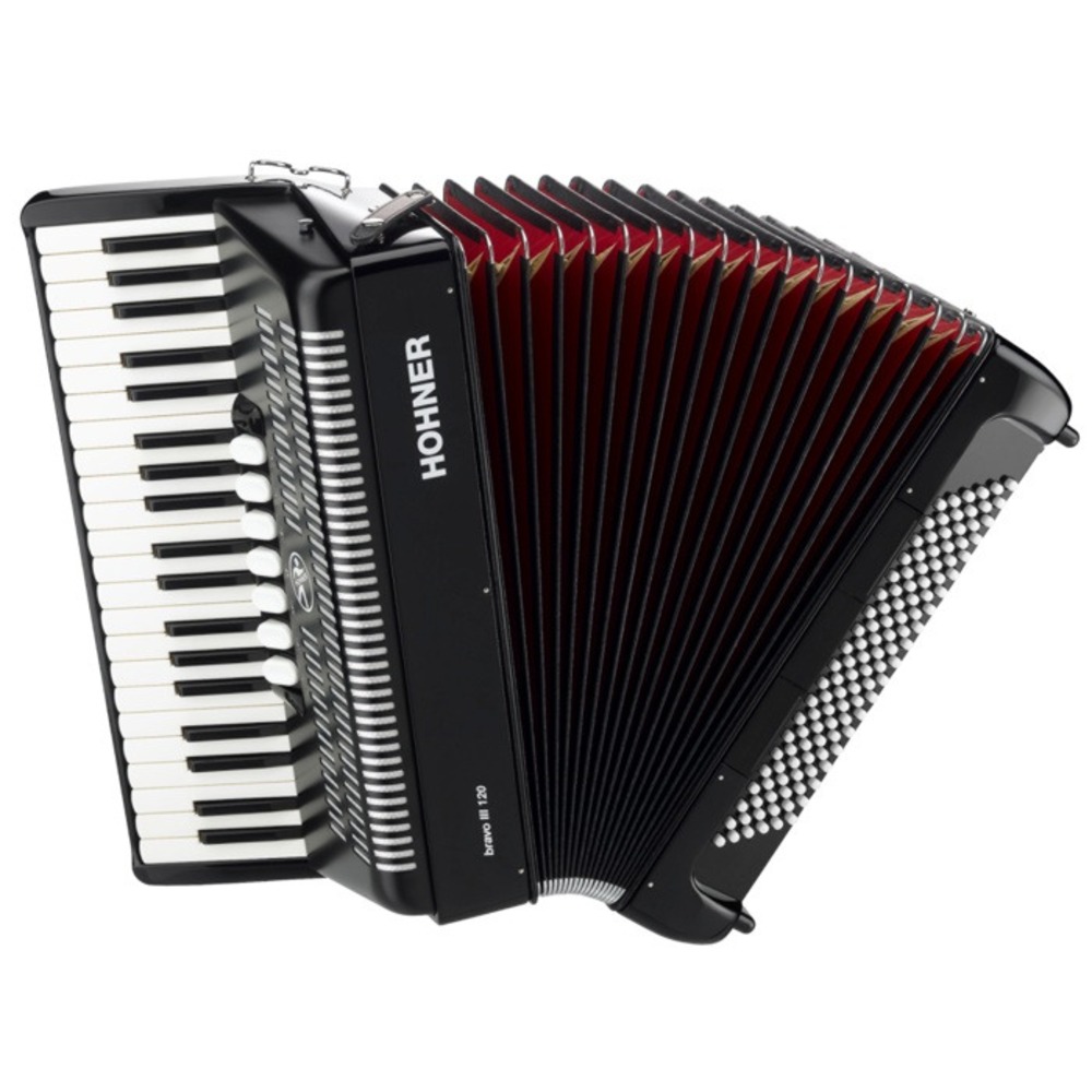 Аккордеон Hohner The New Bravo III 120 (A16821) black