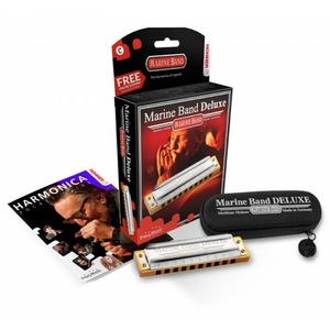 Губная гармошка Hohner Marine Band Deluxe 2005/20 E (M200505X)