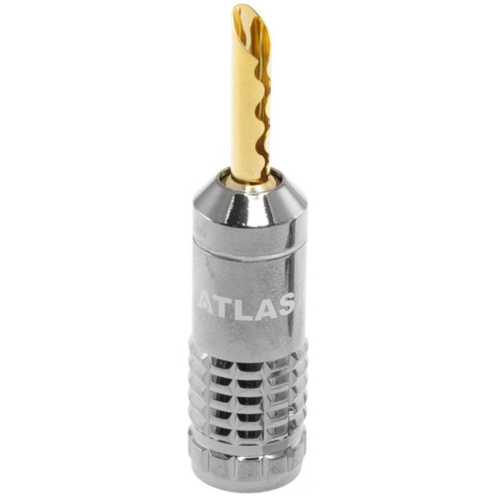 Разъем Банана Atlas Cables Metal Z-Plug Screw White