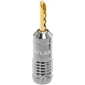 Разъем "Банана" Atlas Cables Metal Z-Plug Screw White