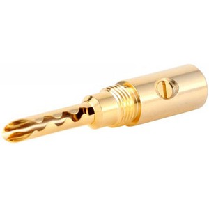 Разъем Банана Atlas Cables Metal Z-Plug Screw White