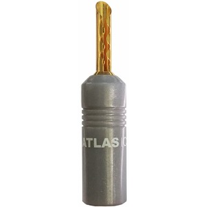 Разъем "Банана" Atlas Cables Grey Plastic Z-Plug Screw White