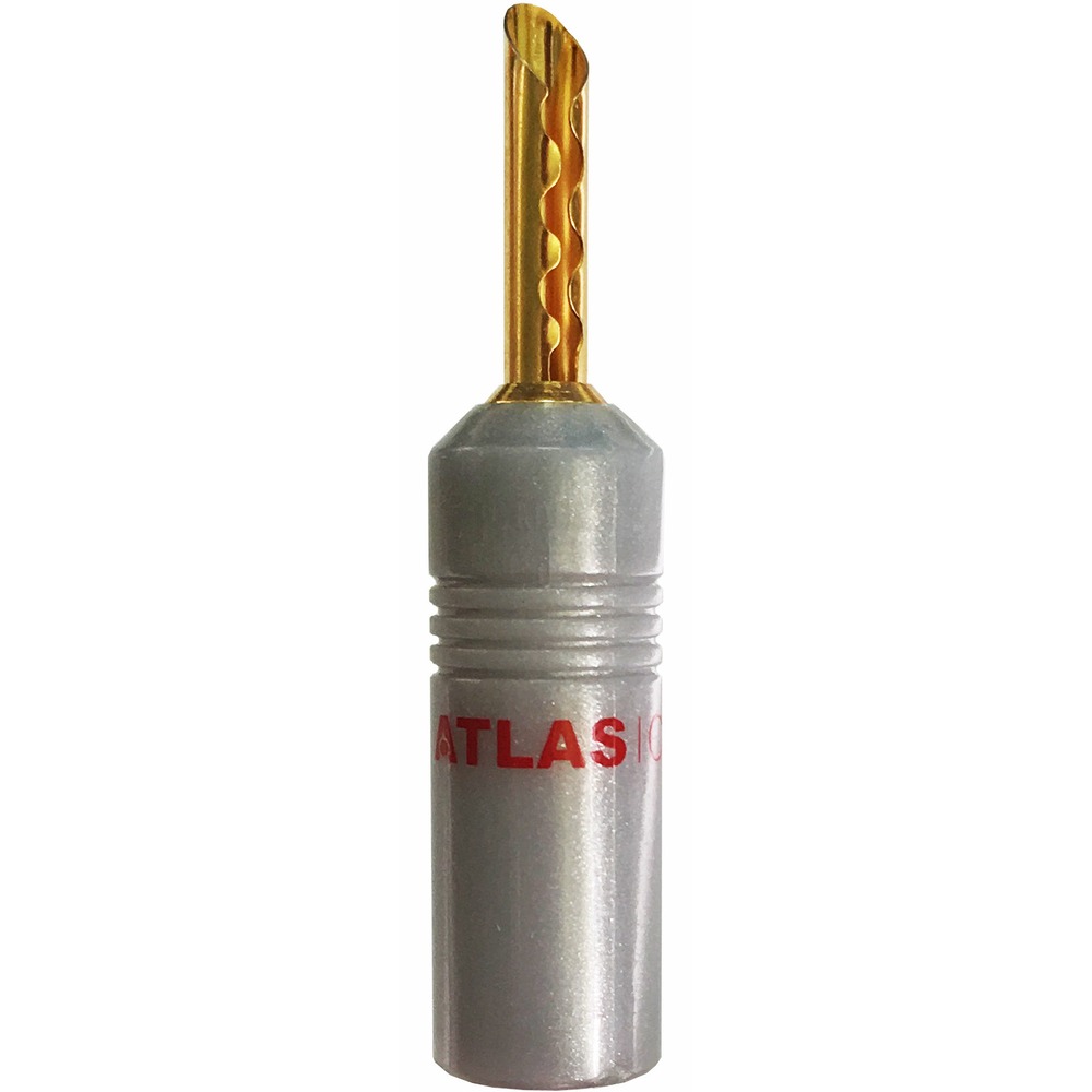Разъем Банана Atlas Cables Grey Plastic Z-Plug Screw Red