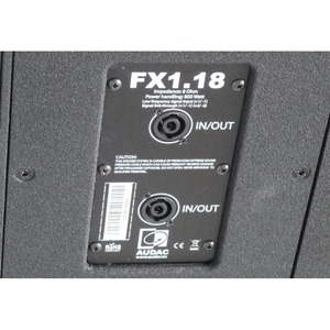 Пассивный сабвуфер Audac FX1.18