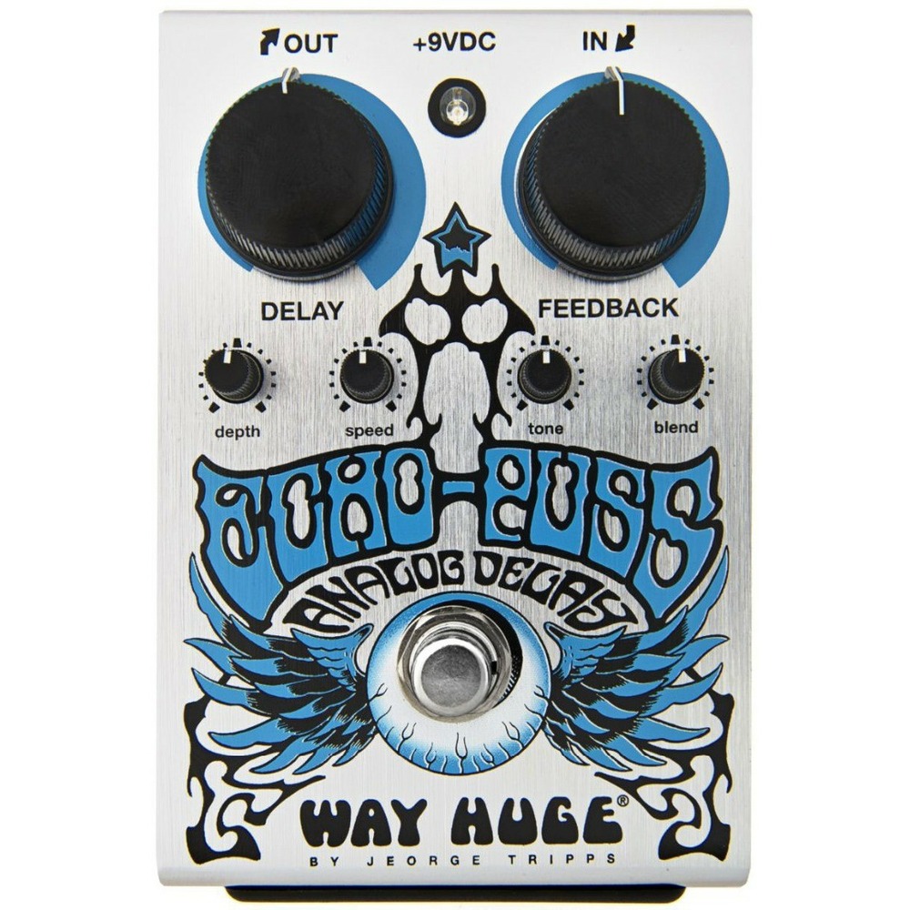 Гитарная педаль эффектов/ примочка DUNLOP WHE702S Echo-Puss Analog Delay