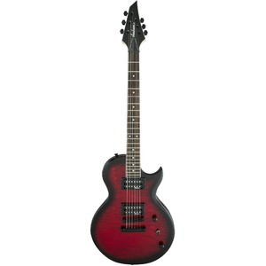 Электрогитара Les Paul JACKSON JS Series Monarkh SC JS22 Rosewood Fingerboard Quilt Maple Top Transparent Red Burst