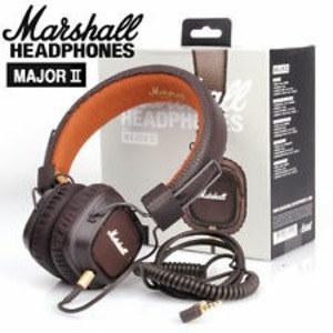 Наушники накладные классические Marshall MAJOR MKII BROWN