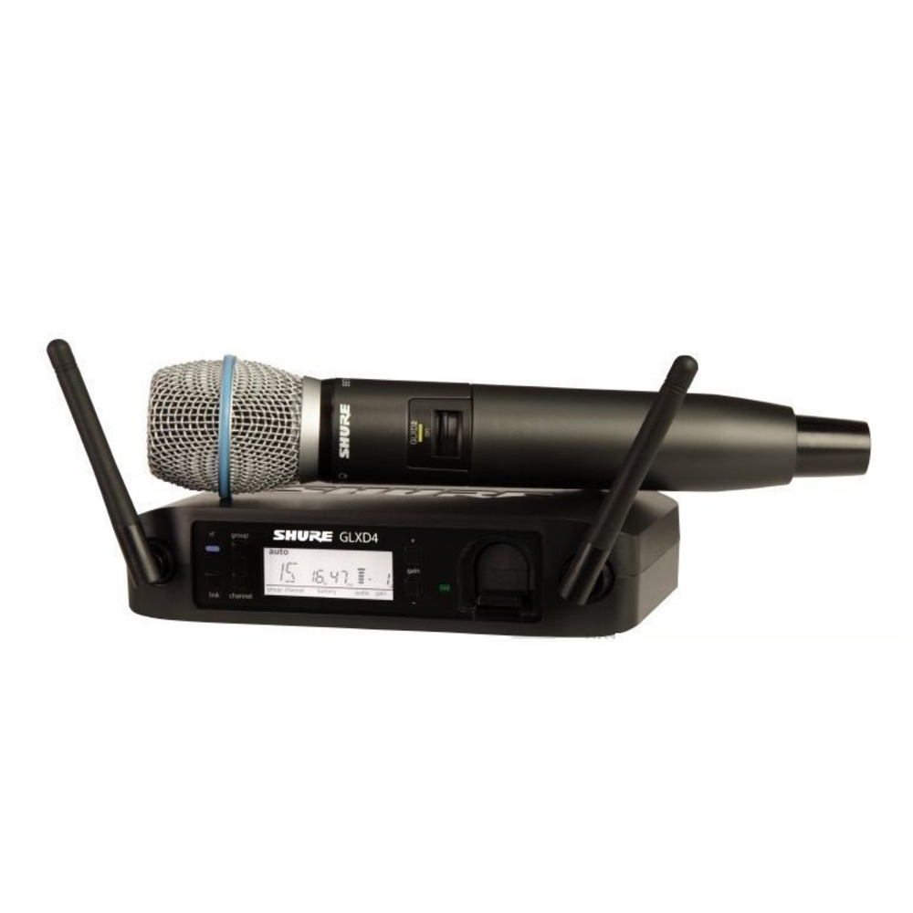 Цифровая радиосистема Shure GLXD24RE/B87A Z2 2.4 GHz