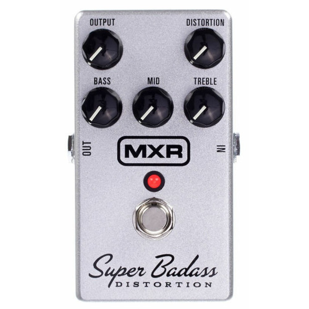 Педаль эффектов/примочка для бас гитары DUNLOP MXR M75 Super Badass Distortion