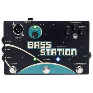 Педаль эффектов/примочка для бас гитары Pigtronix BSC Bass Station Custom Shop Pedal