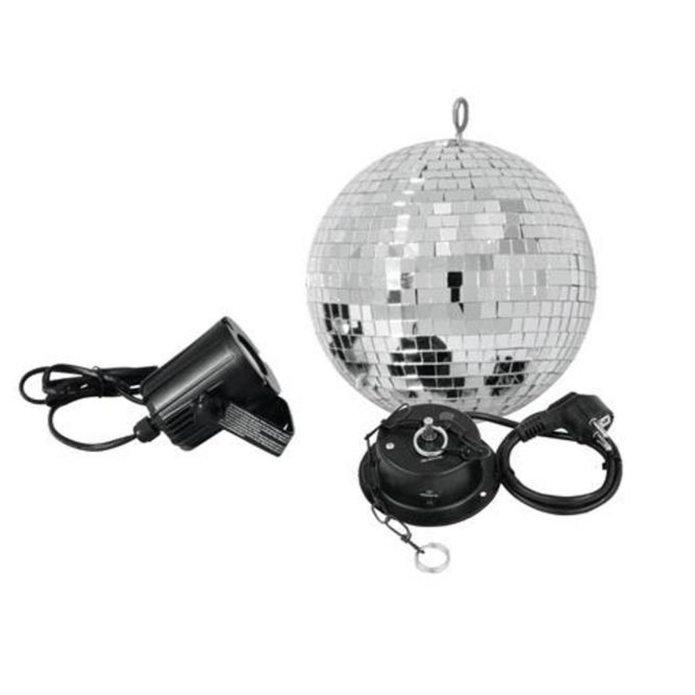 Комплект с зеркальным шаром Eurolite Mirror Ball 30 cm SET LED 6000K