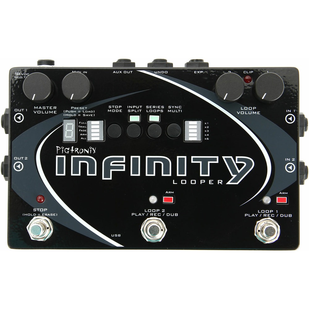 Гитарная педаль эффектов/ примочка Pigtronix SPL Infiniti Looper