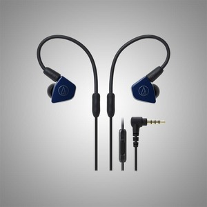 Наушники внутриканальные для спорта Audio-Technica ATH-LS50iS NV