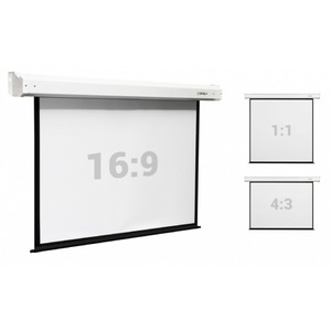Экран для дома, настенно потолочный с электроприводом Digis DSEM-163007M