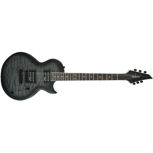 Электрогитара Les Paul JACKSON JS Series Monarkh SC JS22 Rosewood Fingerboard Quilt Maple Top Transparent Black
