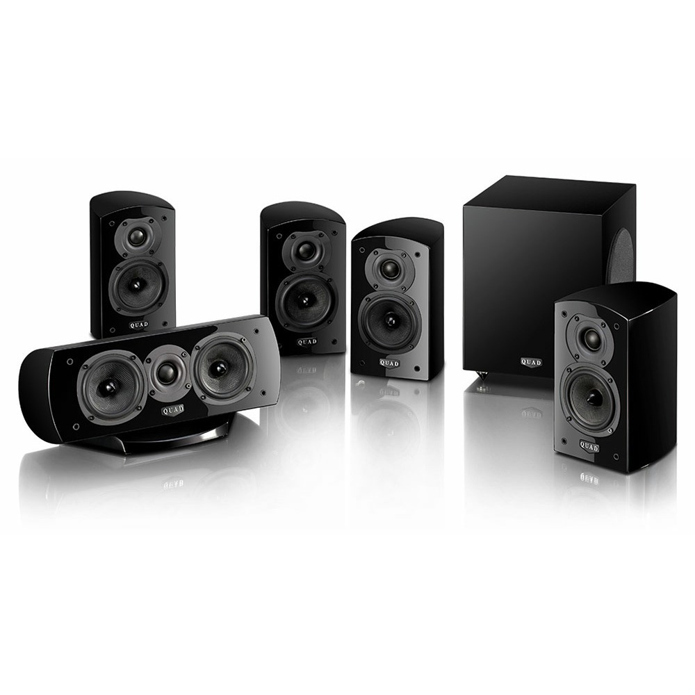 Комплект акустических систем Quad L-ite Plus 5.1 AV system Black