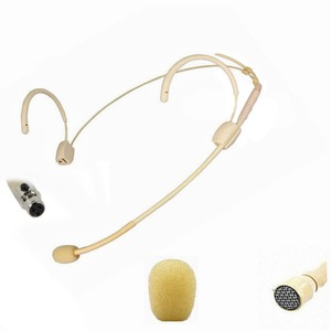 Микрофон с оголовьем телесного цвета Arthur Forty AF Vocal-HMSC-X White Type-W