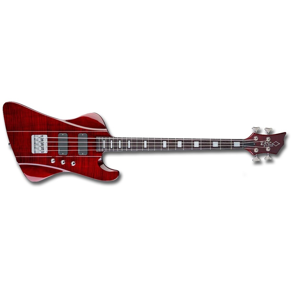 Бас-гитара DBZ HFR4FM-TR Halilfire Bass FM Trans Red