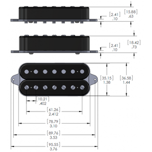 Звукосниматель DiMarzio DP705BK X2N 7