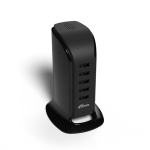 Сетевое зарядное устройство универсальное Ritmix RM-5055AC black