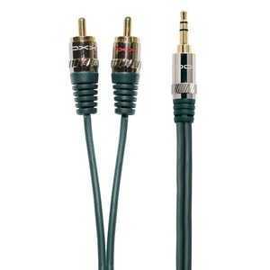 Кабель аудио 1xMini Jack - 2xRCA DAXX J45-25 2.5m