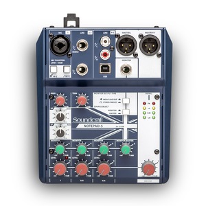 Аналоговый микшер SOUNDCRAFT Notepad-5