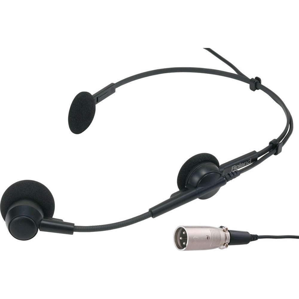 Микрофон с оголовьем черного цвета Roland DR-HS5
