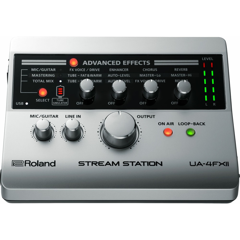 Внешняя звуковая карта с USB Roland UA-4FX2