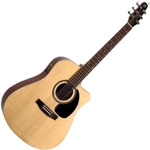 Электроакустическая гитара SEAGULL 30910 Coastline S6 SLIM CW Spruce QIT