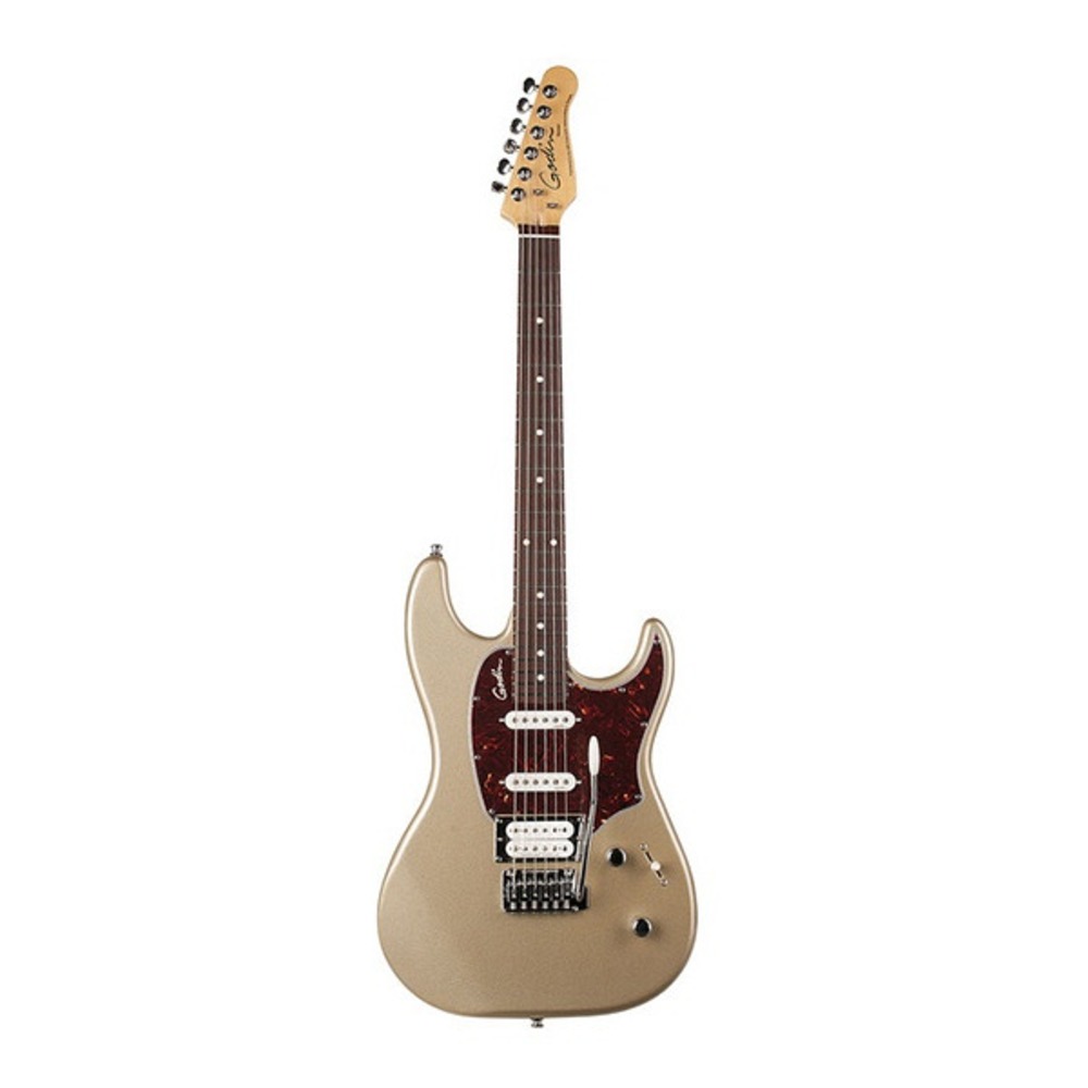 Электрогитара Godin 041183 Session Silver Gold HG RN LTD