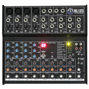 Аналоговый микшер TOPP PRO MX.12 FX