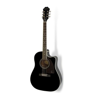 Акустическая гитара Epiphone AJ-220SCE Ebony