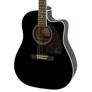 Акустическая гитара Epiphone AJ-220SCE Ebony