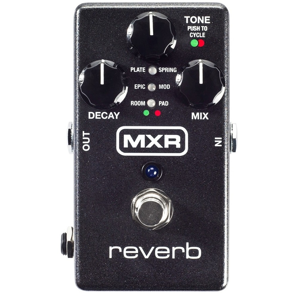 Педаль эффектов/примочка для бас гитары DUNLOP MXR M300 Reverb