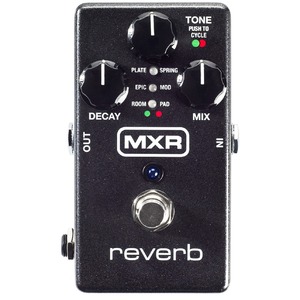 Педаль эффектов/примочка для бас гитары DUNLOP MXR M300 Reverb