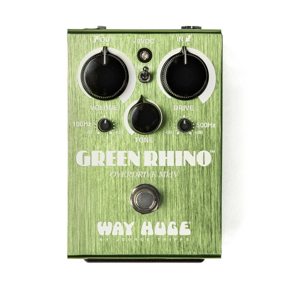 Педаль эффектов Dunlop WHE207 Green Rhino Overdrive MkIV