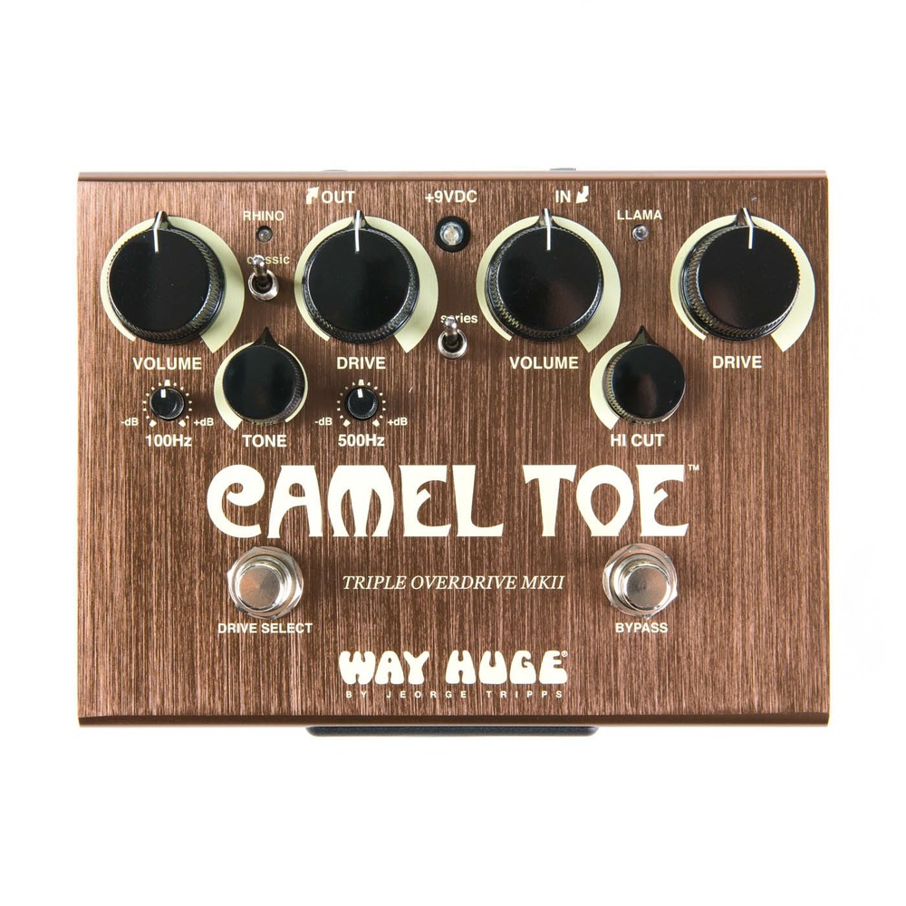 Педаль эффектов Dunlop WHE209 Camel Toe Triple Overdrive MkII